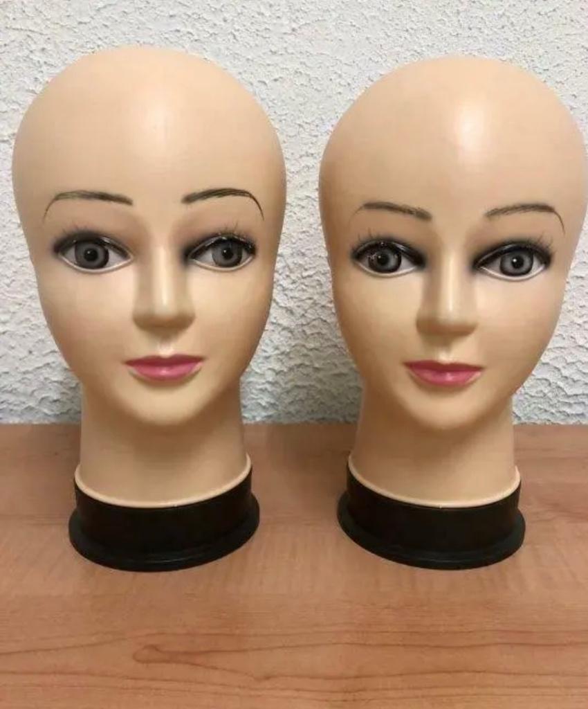 Etalage paspop hoofd / pruikhouder / pruikstandaard / hoeden, Diversen, Ophalen of Verzenden, Zo goed als nieuw