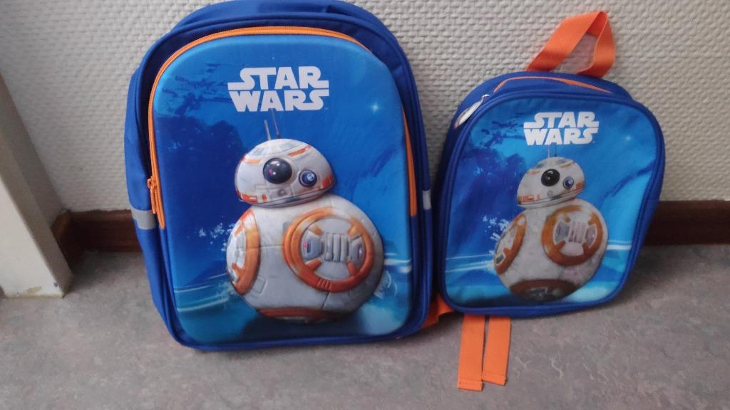 Rugzak Star Wars groot en klein, Enlèvement, Neuf, Bleu, Sac à dos