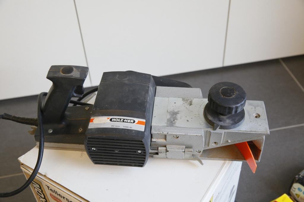HolzHer grote schaafmachine 82mm = Festool, Doe-het-zelf en Bouw, Ophalen of Verzenden, Gebruikt, Elektrisch