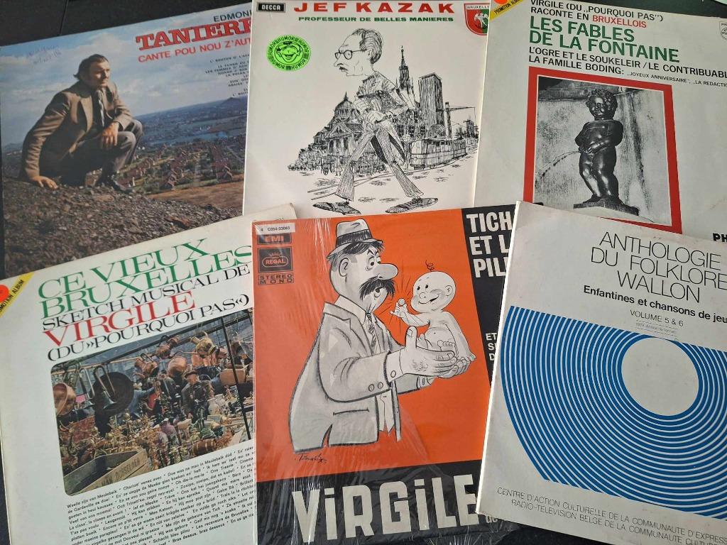 Lot Belgium Folklore - 23 x Lp / 3 x 10" / Boxset Vinyl, CD & DVD, Enlèvement ou Envoi, Utilisé, 12 pouces, Européenne
