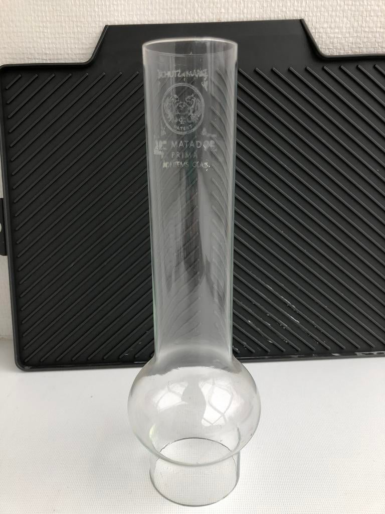 Petroleum lamp glas, Antiquités & Art, Enlèvement