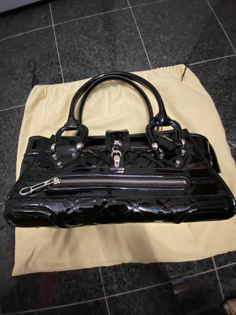 Zeer mooie originele Burberry handtas, Ophalen, Zo goed als nieuw, Zwart, Handtas