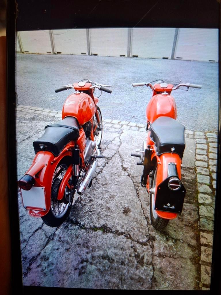 Moto Guzzi lodola 235, Motoren, 1 cilinder, Sport
