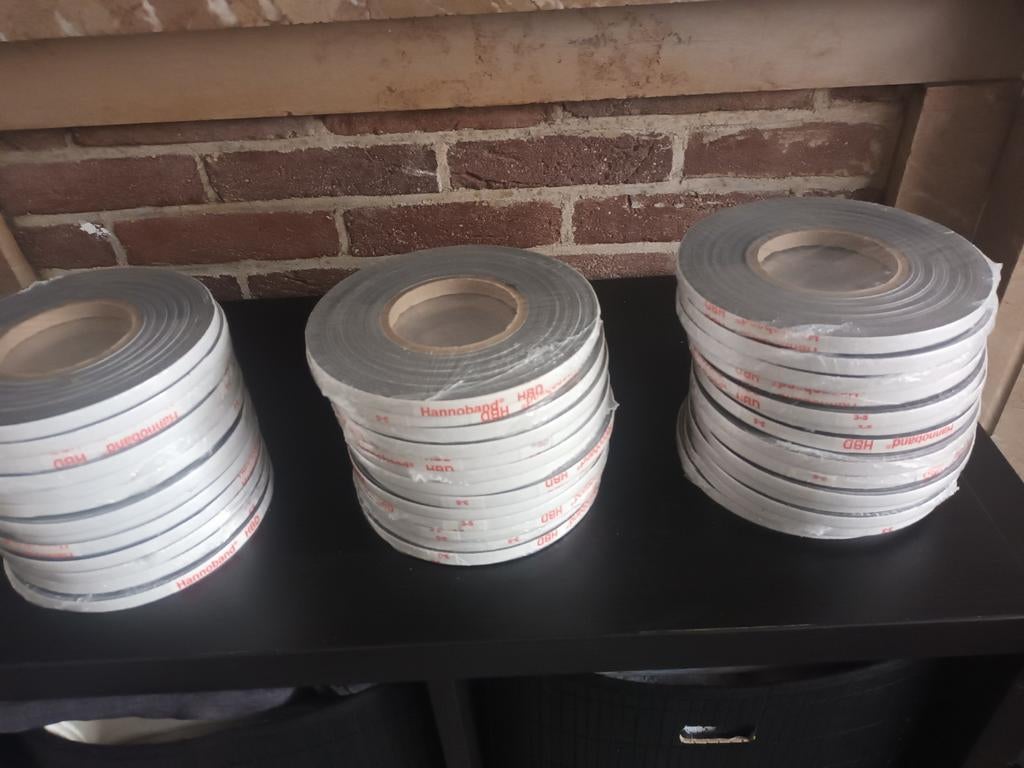 Lot 30 Rolls Hannoband HBD 3-5 Geïsoleerde afdichtingsdeuren, Doe-het-zelf en Bouw, Ophalen