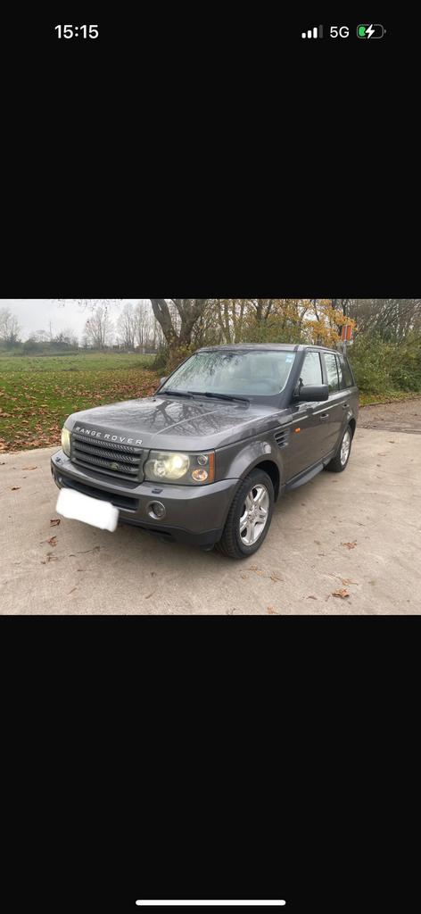 Range Rover Sport  2006 2.7 utilitaire 2 conformité, Cuir, Argent ou Gris, Achat, Beige