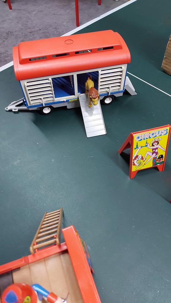 PLAYMOBIL CIRQUE ROMANI ROULOTTE VINTAGE INCOMPLETE EUR 15,00 - FR