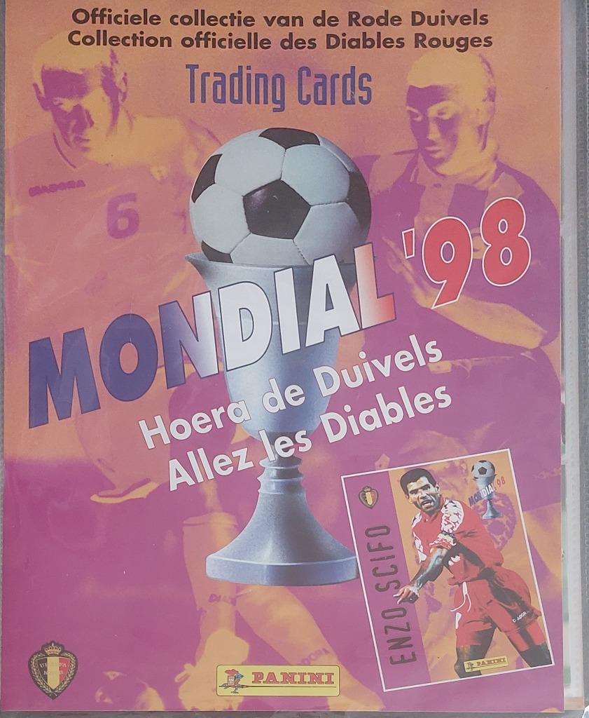 Panini - Collection officielle des Red Devils - Mondial '98, Collections, Articles de Sport & Football, Utilisé, Cartes de joueur