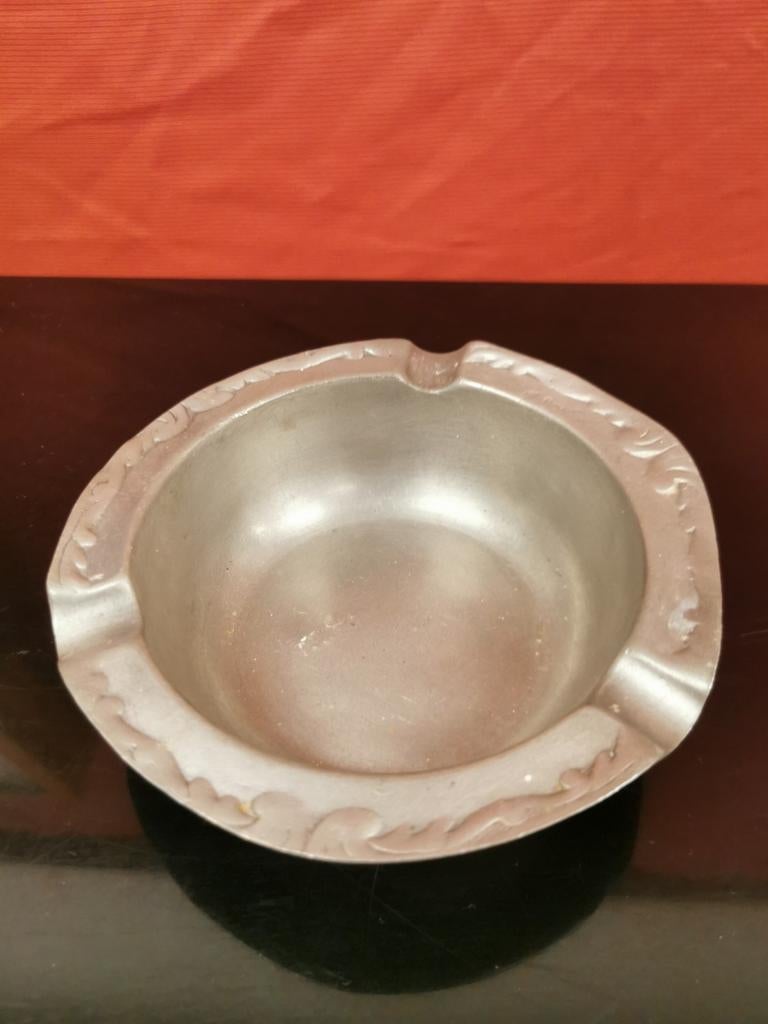 Asbak van 90% tin, Antiek en Kunst, Ophalen