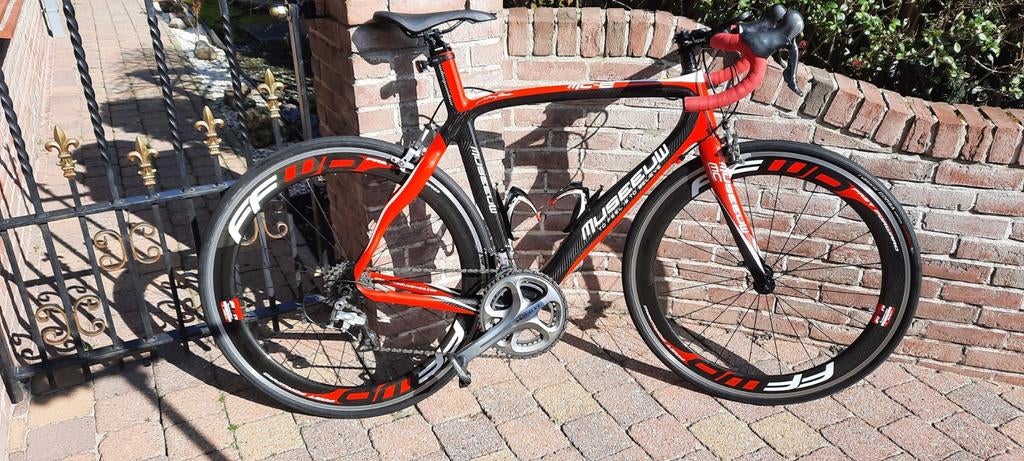 Te koop racefiets 0476206188, Fietsen en Brommers, Heren, Zo goed als nieuw, 15 tot 20 versnellingen, 53 tot 57 cm