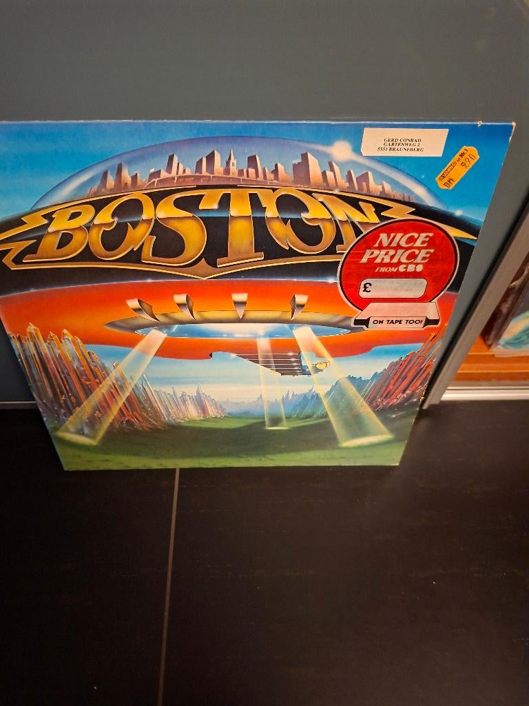 lp - boston - don't look back - vak 16, Cd's en Dvd's, Ophalen of Verzenden, Gebruikt