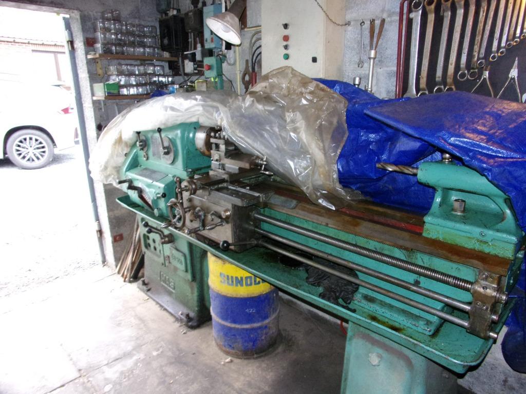 Tour Mas SB200, Bricolage & Construction, Enlèvement, Utilisé, Tour à métaux