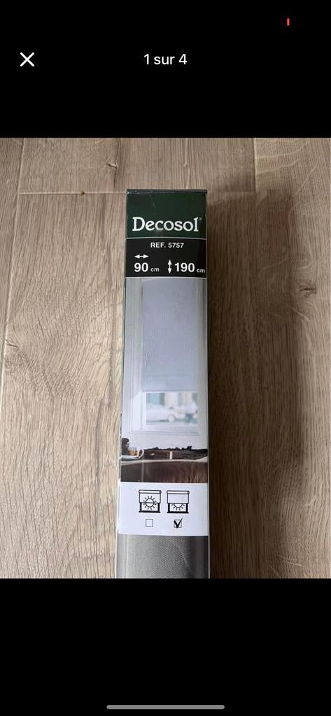 Store occultant neuf, Enlèvement, Neuf, Gris