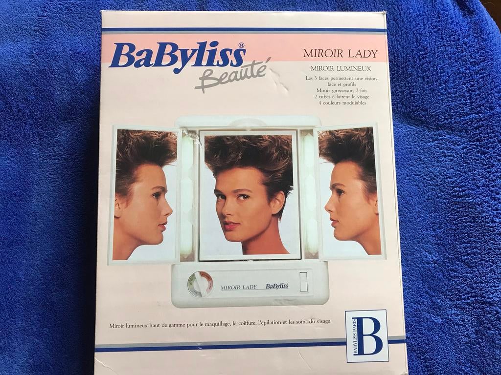 Miroir lumineux Babyliss beauté, Enlèvement, Comme neuf