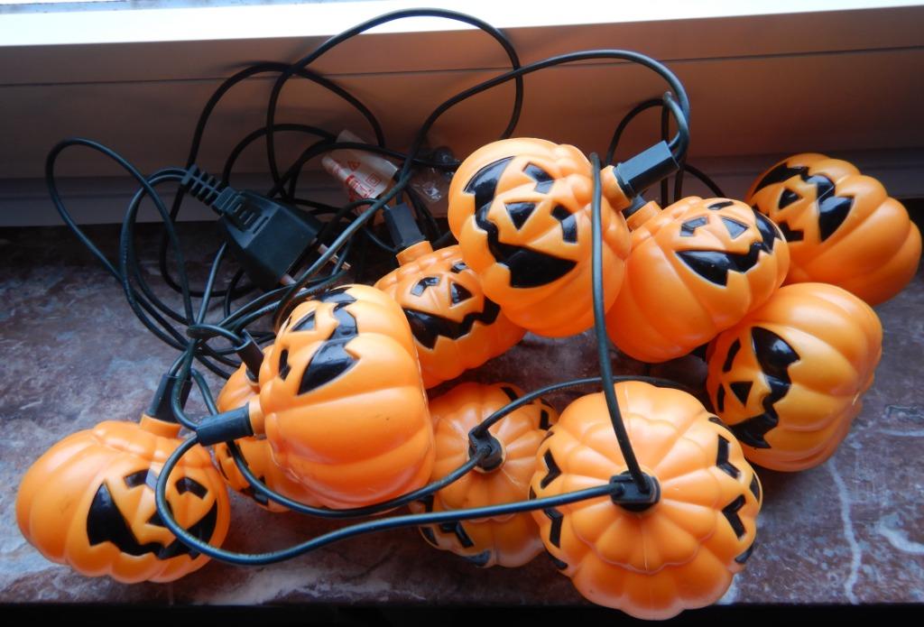 HALLOWEEN, 10 loupiottes-guirlandes lumineuses., Enlèvement ou Envoi