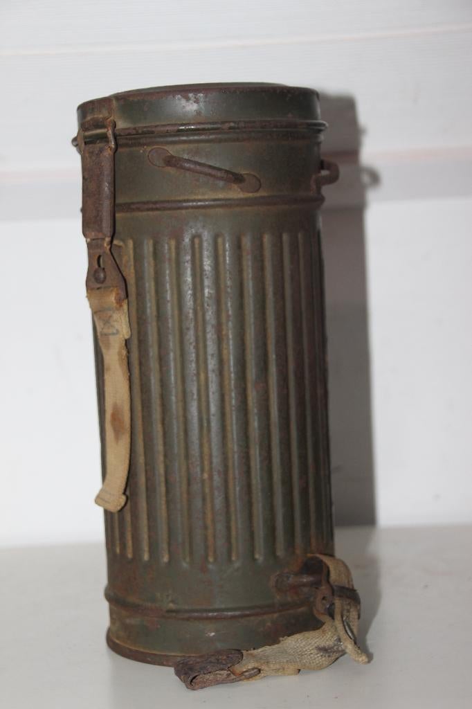 WW2 Boitier pour masque anti gaz allemand 1939, Envoi, Armée de terre, Vêtements ou Chaussures