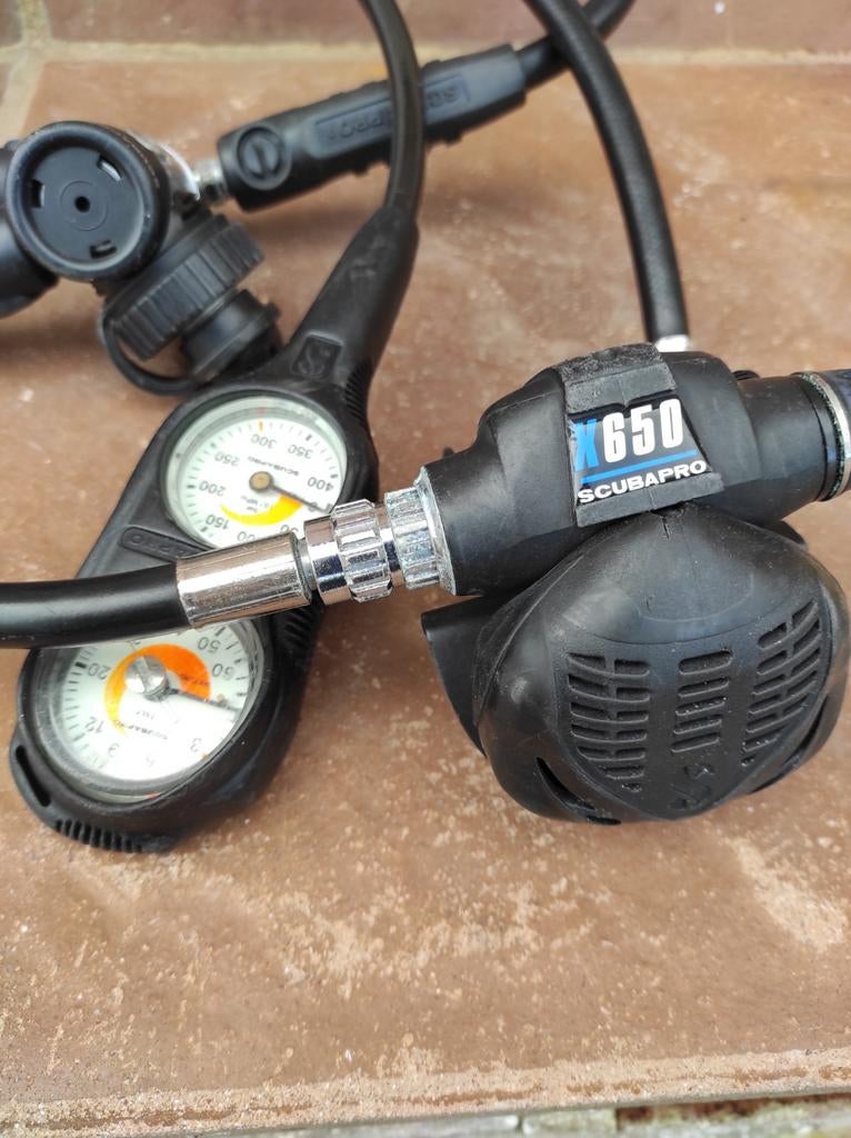 Détendeur haut de gamme Scubapro MK25 X650 et MK2 R390, Enlèvement ou Envoi, Utilisé
