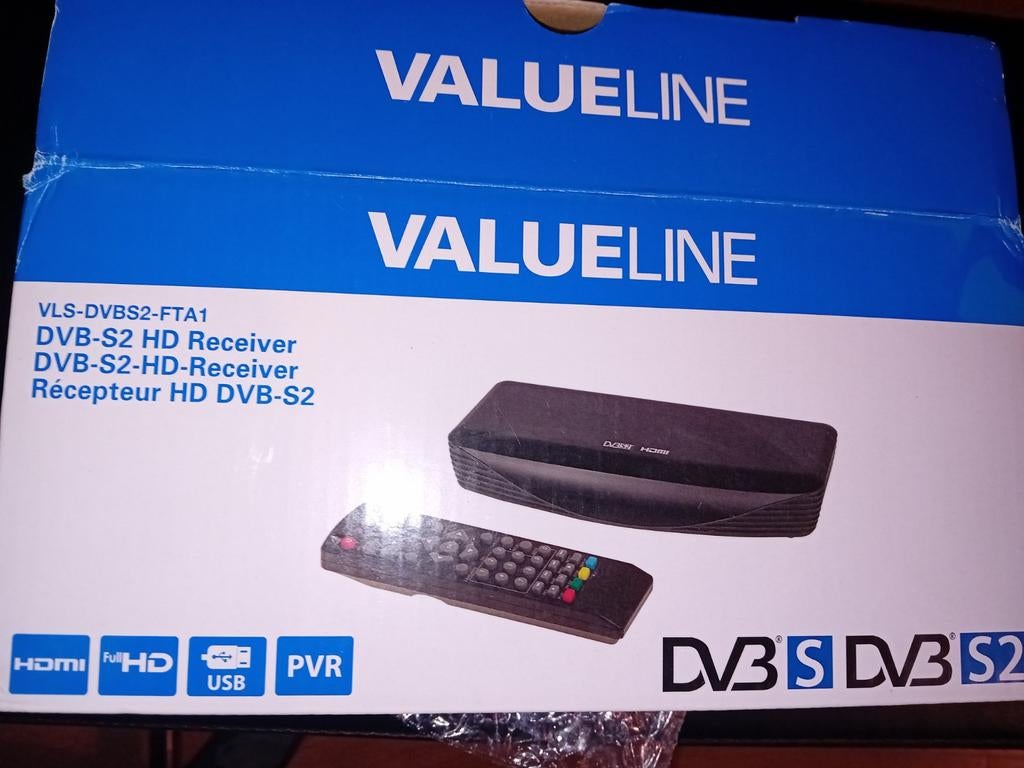 DVB ontvanger, VLS-DVBS2 HD receiver, Enlèvement ou Envoi, Neuf