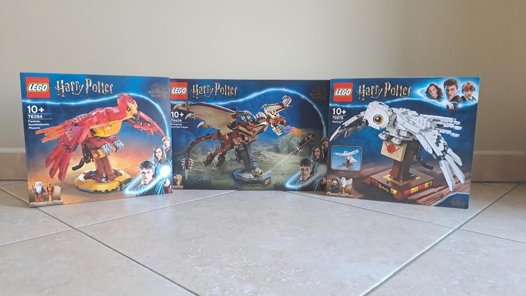 Lego 76394 Felix - 75979 Hedwig - 76406 Hoornstaart draak, Ophalen of Verzenden, Nieuw, Complete set, Lego