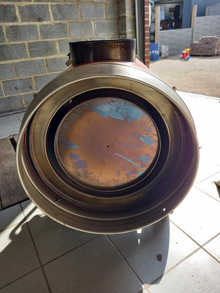 Warmeluchtblazer met rookafvoer, Ophalen, Zo goed als nieuw