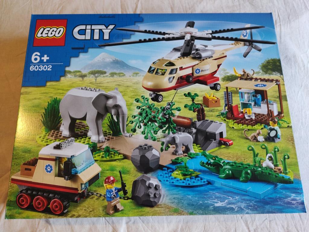 Lego City 60302 – Wildlife Rescue operatie (+gratis 60300), Ophalen of Verzenden, Nieuw, Complete set, Lego