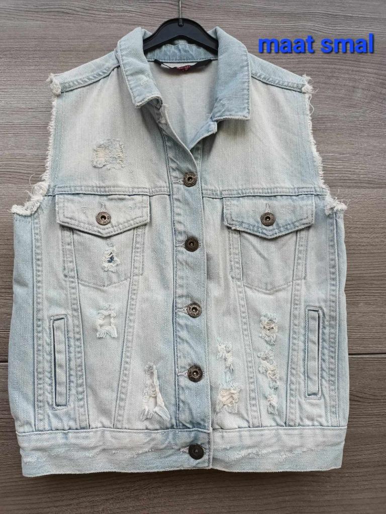 jeansvest maat smal, Enlèvement ou Envoi