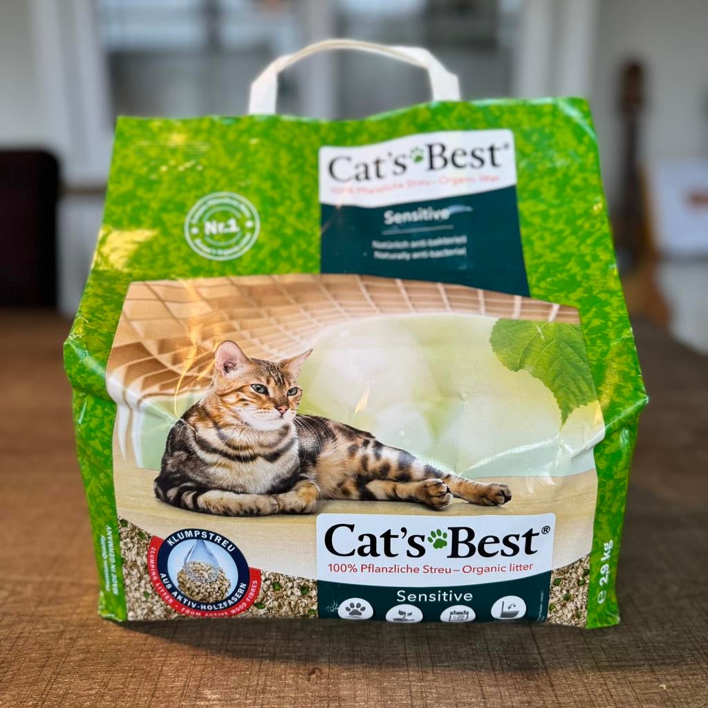 Cat’s Best Sensitive Kattenbakvulling - 2.9kg, Dieren en Toebehoren, Kattenbakken, Ophalen, Nieuw