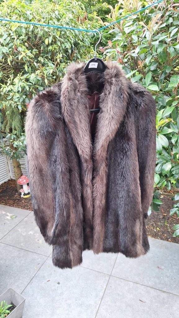 Pelsmantel Yessica, Kleding | Dames, Maat 38/40 (M), Bruin, Yessica, Ophalen of Verzenden