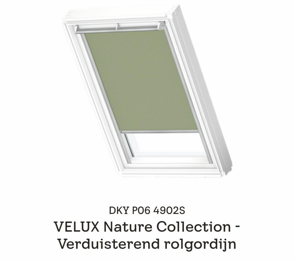 2x verduisterde velux rolgordijn, voor GGL P06, Ophalen