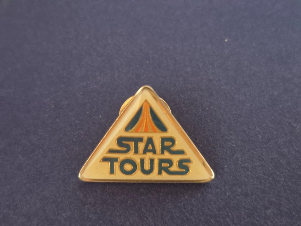 Pin vintage Star Tours (Disneyland Anaheim), Collections, Enlèvement ou Envoi, Comme neuf, Autres sujets/thèmes, Insigne ou Pin's