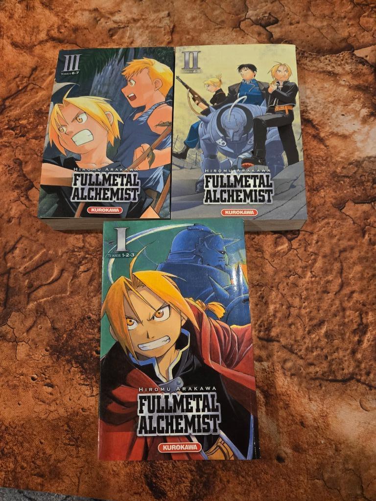 Fullmetal alchemist - manga - tome 1 à 7, Livres, BD, Plusieurs BD, Enlèvement, Neuf