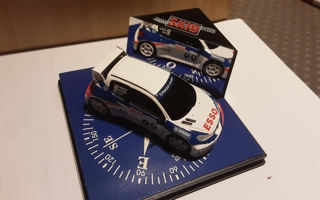 PEUGEOT 206 wrc miniatuur, Enlèvement ou Envoi, Neuf