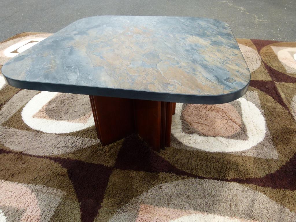 vintage salontafel Heinz Lilienthal brutalist mid-century, Ophalen, Overige materialen, 50 tot 100 cm, Designer brutalist