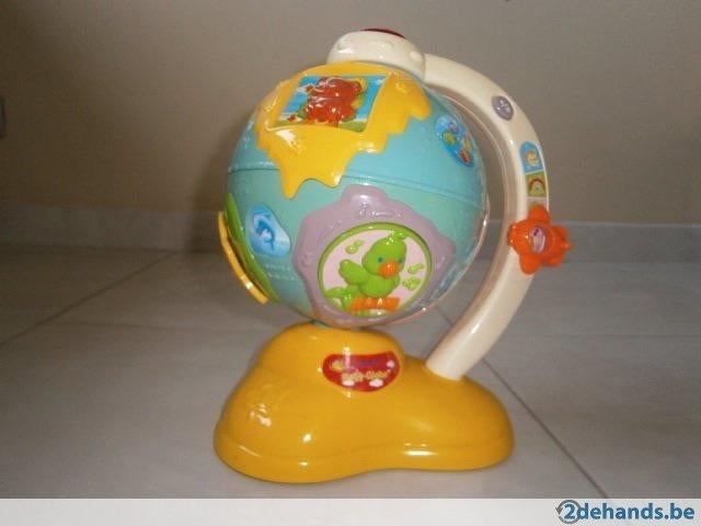 VTECH baby globe met licht en geluid, Ophalen, Zo goed als nieuw, Overige typen, Met licht