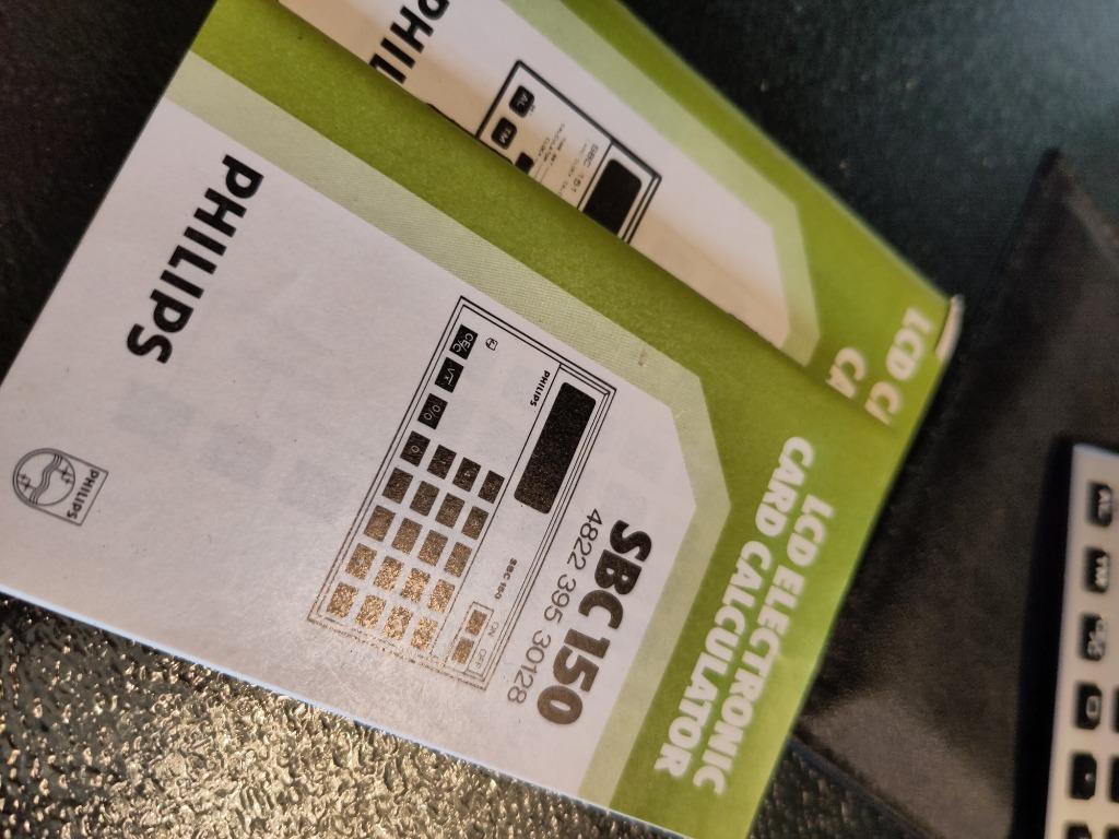 Calculatrice d'horloge vintage Philips, Enlèvement ou Envoi, Calculatrices graphique, Comme neuf