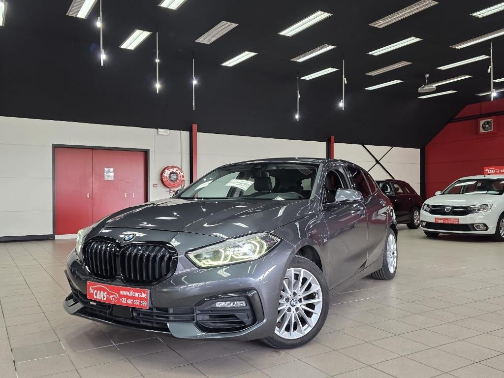 **BMW-118**BENZINE*AUTOMAAT**NAVIGATIE**GEKEURD**, Auto's, BMW, 1 Reeks, 4 cilinders, Leder en Stof, Bedrijf