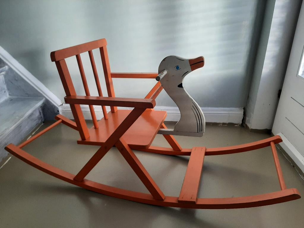 Schommeleend, Ophalen, Gebruikt