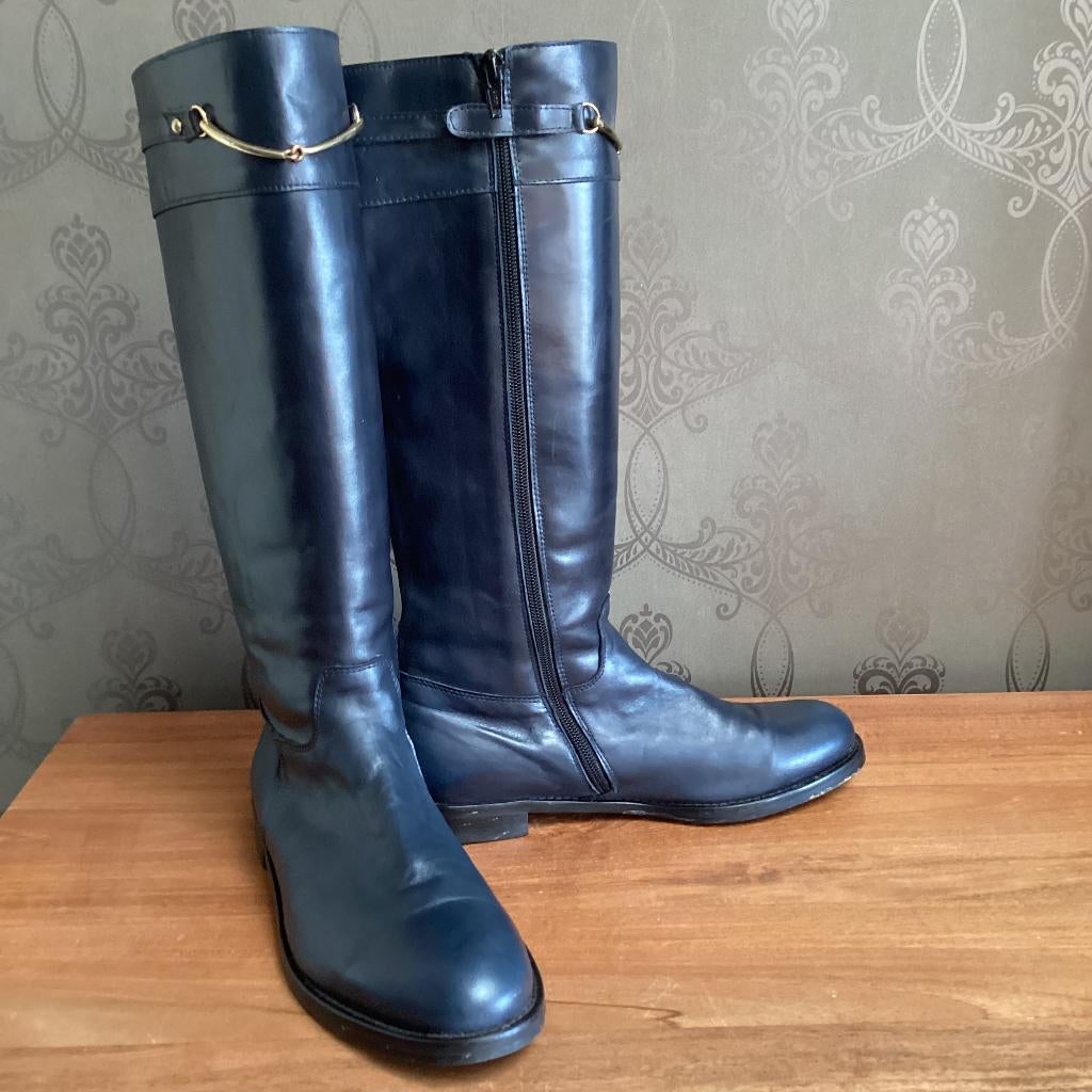 Bottes bleues Clarys 39, Enlèvement ou Envoi, Clarys, Comme neuf, Bleu