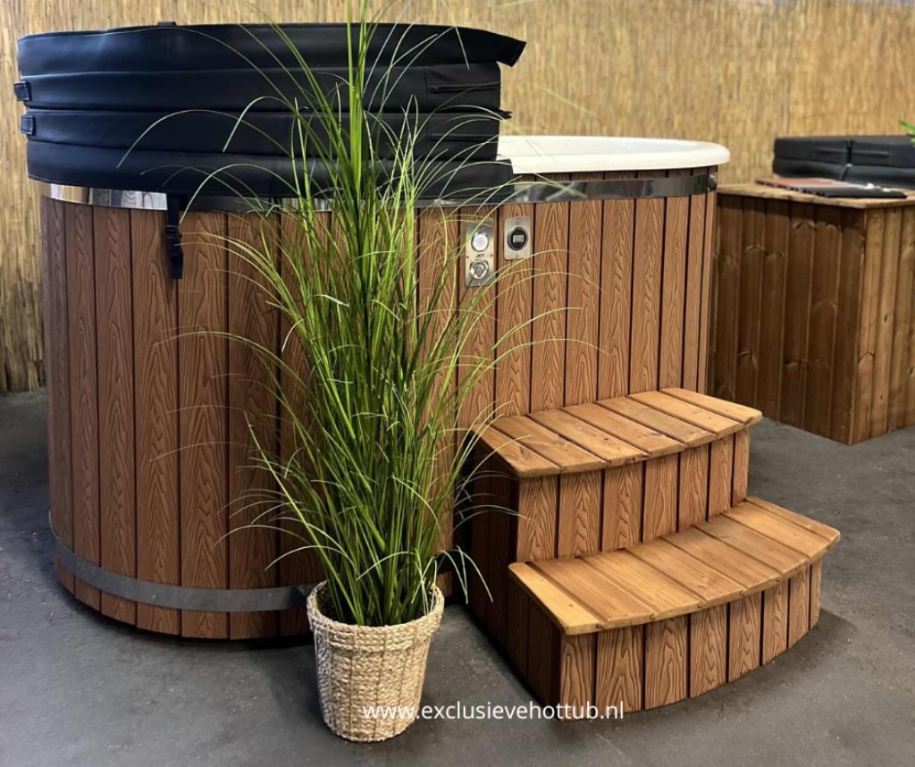 Hottub voor 2 Personen –Luxe Ofuro stijl |Exclusieve Hottub, Ophalen of Verzenden, Nieuw, Filter