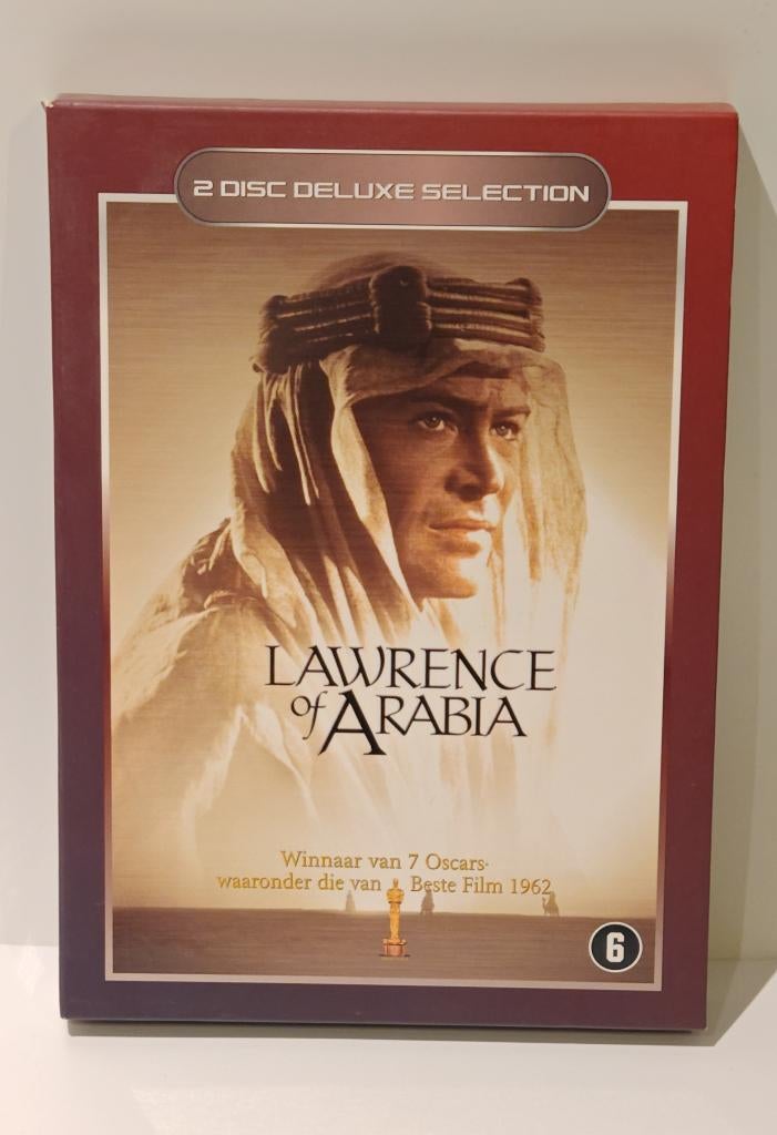 Lawrence of Arabia dvd 2 disc special edition klassieker, Cd's en Dvd's, 1960 tot 1980, Ophalen of Verzenden, Zo goed als nieuw
