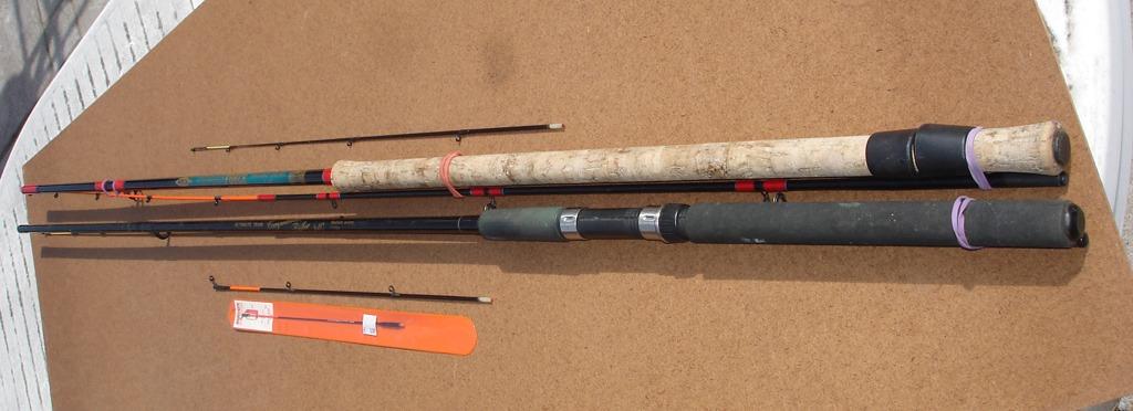 2 canne picker de 8 pieds. Arca et Ultimate, Sports nautiques & Bateaux, Pêche à la ligne | Général, Utilisé, Canne à lancer, Enlèvement
