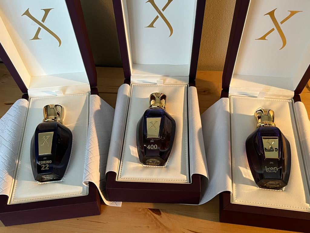 Lot van 3 Xerjoff Parfums - Torino 22, 400, Ivory Route, Ophalen of Verzenden, Zo goed als nieuw