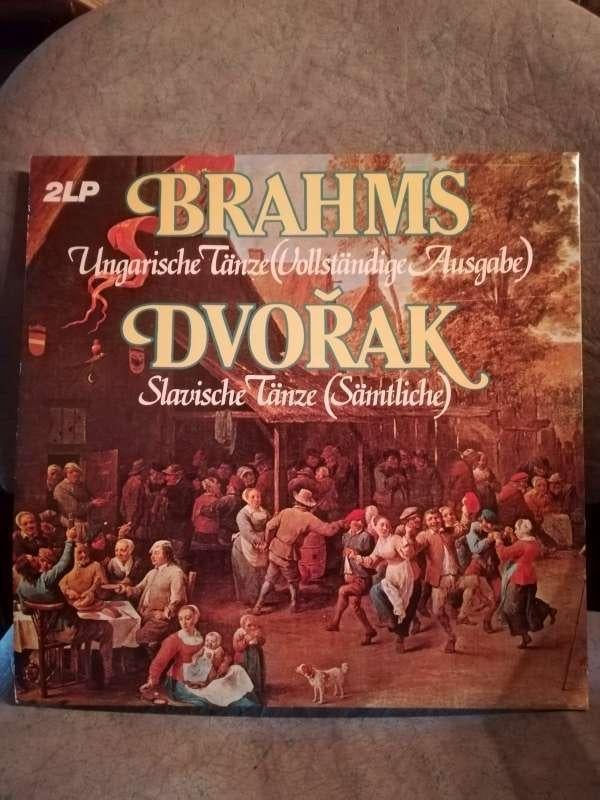 2x elpees Ungarische Tanze Slavische Tanze / Dvořák Brahms, Ophalen of Verzenden, Zo goed als nieuw, Romantiek, 12 inch