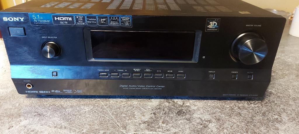 SONY RECEIVER 5.1 CH. 230W RMS, Audio, Tv en Foto, Versterkers en Ontvangers, Ophalen, Gebruikt, Sony, 120 watt of meer