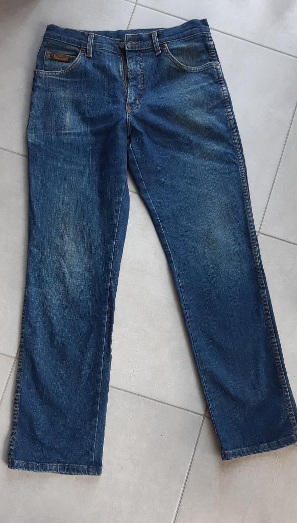 jean bleu pour homme Wrangler Texas stretch W31 L32, Enlèvement ou Envoi, Bleu, W32 (confection 46) ou plus petit, Wrangler