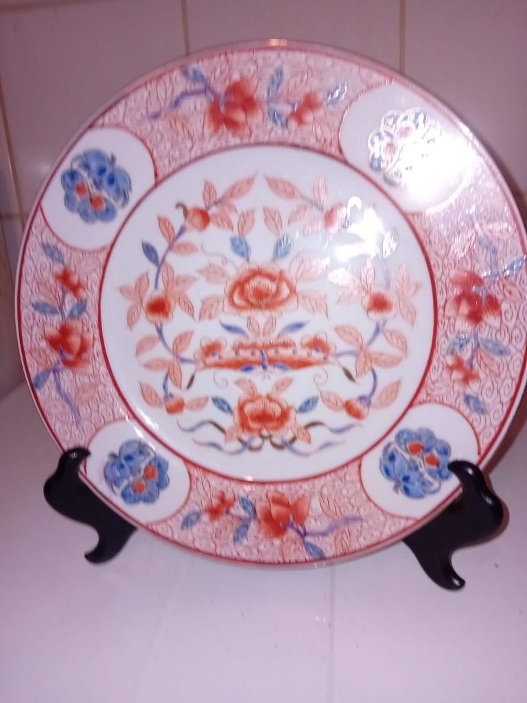 assiette décorative japonaise en porcelaine, Enlèvement ou Envoi