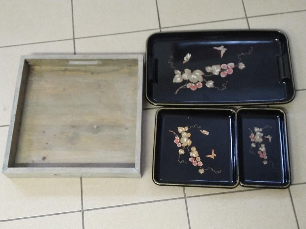 plateau, Enlèvement ou Envoi, Neuf, Bois