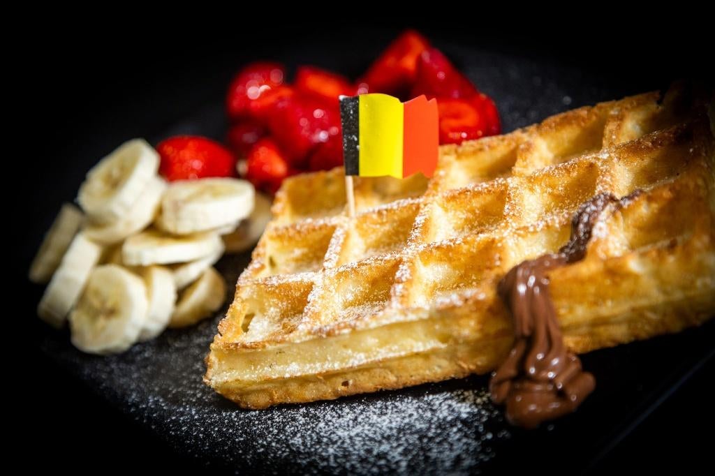 gaufrier Matt/Krampouz - gaufres de Bruxelles 3x5, Envoi, Plaques amovibles, Utilisé