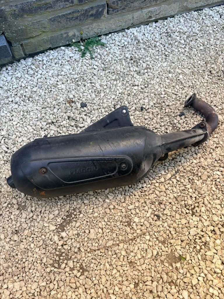 Originele skipper uitlaat, Fietsen en Brommers, Ophalen, Gebruikt, Uitlaat, Piaggio