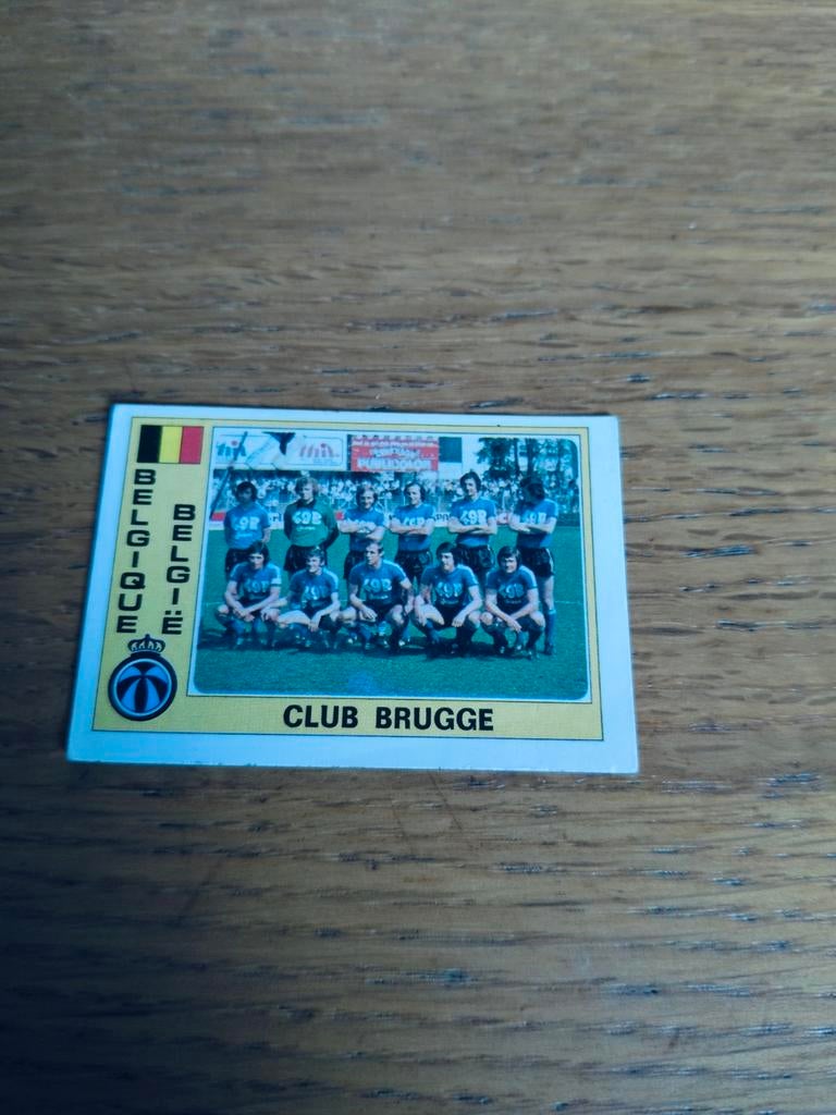 Panini euro Football club Brugge, Ophalen of Verzenden