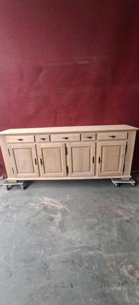 Bahut en chêne aerogommer, Enlèvement, Chêne